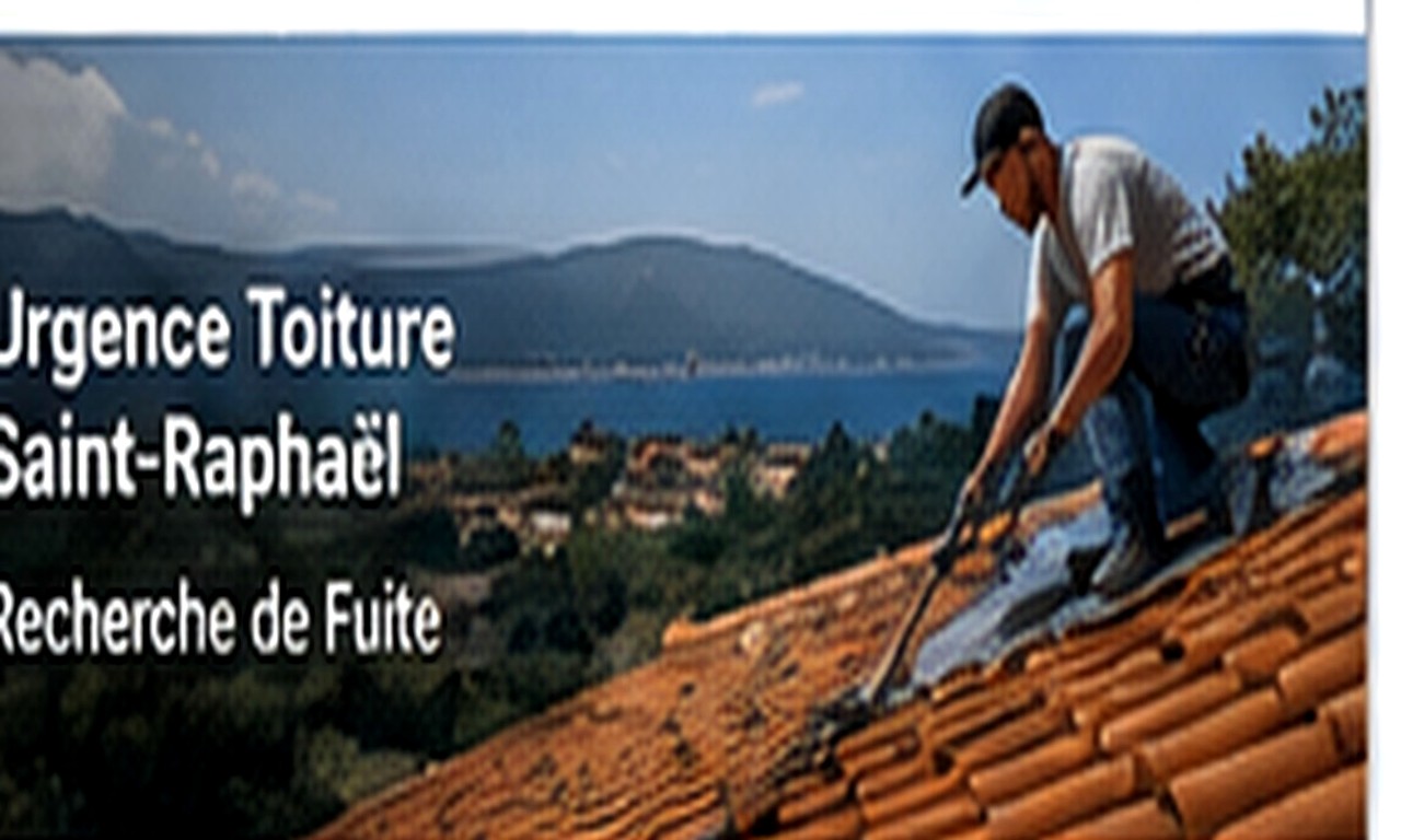 Chantier de couverture à Saint-Raphaël
